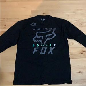 Long-sleeve fox shirt